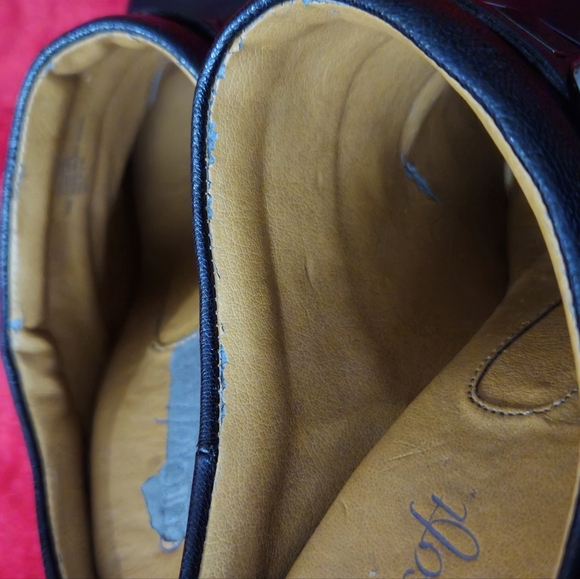 Euro Soft By Sofft Black Leather Mules with Buckle - Size 8M - Picture 9 of 9